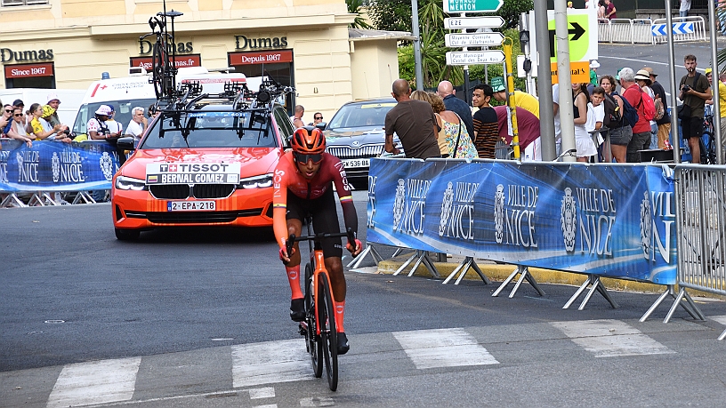 Egan BERNAL 1.jpg - Egan BERNAL ciclista colombiano ha vinto il Tour de France 2019, primo vincitore colombiano nella storia del Tour, e il Giro d'Italia 2021.